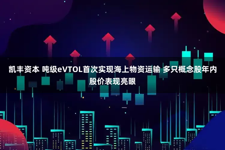 凯丰资本 吨级eVTOL首次实现海上物资运输 多只概念股年内股价表现亮眼